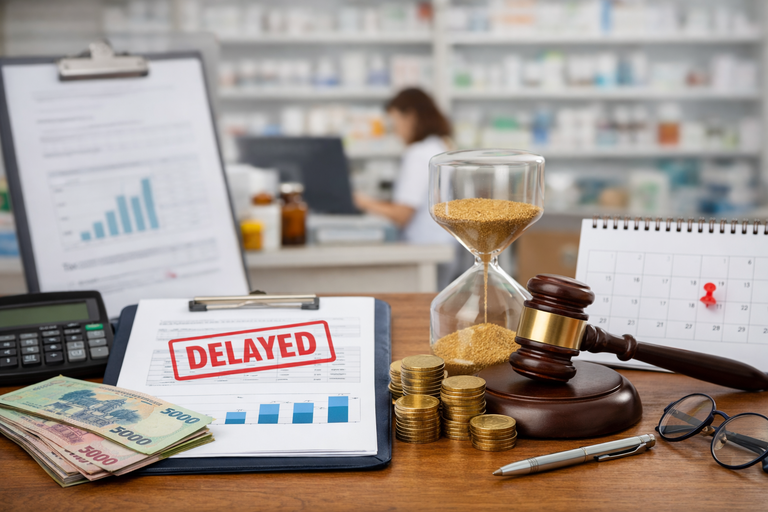 Mức phạt chậm kê khai thuế hộ kinh doanh 2026 và cách tránh sai sót cho nhà thuốc